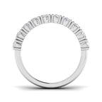 9ct White Gold Oval Lab Grown Diamond Ring 2