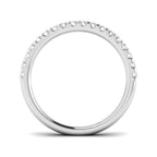 9ct White Gold Round Lab Grown Diamond Ring 2