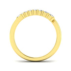 9ct Yellow Gold Round Lab Grown Diamond Ring 2