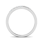 9ct White Gold Round Lab Grown Diamond Ring 2
