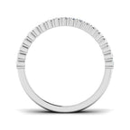 9ct White Gold Round Lab Grown Diamond Ring 2