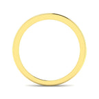 9ct Yellow Gold Round Blue Sapphire and Diamond Ring 2