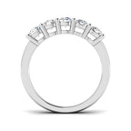 9ct White Gold Round Lab Grown Diamond Ring 2