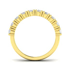 9ct Yellow Gold Oval Lab Grown Diamond Ring 2