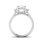 9ct White Gold Cadillac Lab Grown Diamond Ring 2
