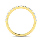 9ct Yellow Gold Round Diamond Ring 2