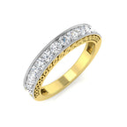 18ct Yellow Gold Round Diamond Ring 1
