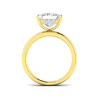 18ct Yellow Gold Princess Lab Grown Diamond Ring 2