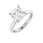 Platinum Round Diamond Ring 1