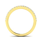18ct Yellow Gold Round Lab Grown Diamond Ring 2