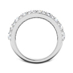 9ct White Gold Round Lab Grown Diamond Ring 2