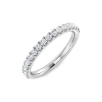 Platinum Round Lab Grown Diamond Ring 1