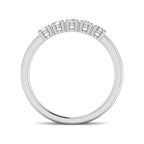 9ct White Gold Round Diamond Ring 2