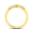 9ct Yellow Gold Round Lab Grown Diamond Ring 2