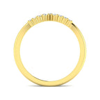 9ct Yellow Gold Round Diamond Ring 2
