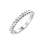 Platinum Round Lab Grown Diamond Ring 1