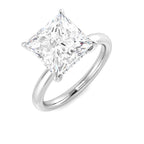 Platinum Princess Lab Grown Diamond Ring 1