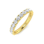 18ct Yellow Gold Round Lab Grown Diamond Ring 1