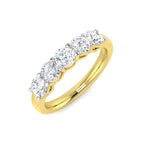 9ct Yellow Gold Round Lab Grown Diamond Ring 1