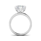 Platinum Heart Lab Grown Diamond Ring 2