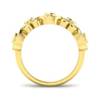 9ct Yellow Gold Round Lab Grown Diamond Ring 2