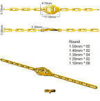 9ct Yellow Gold Round Lab Grown Diamond Bracelet 2