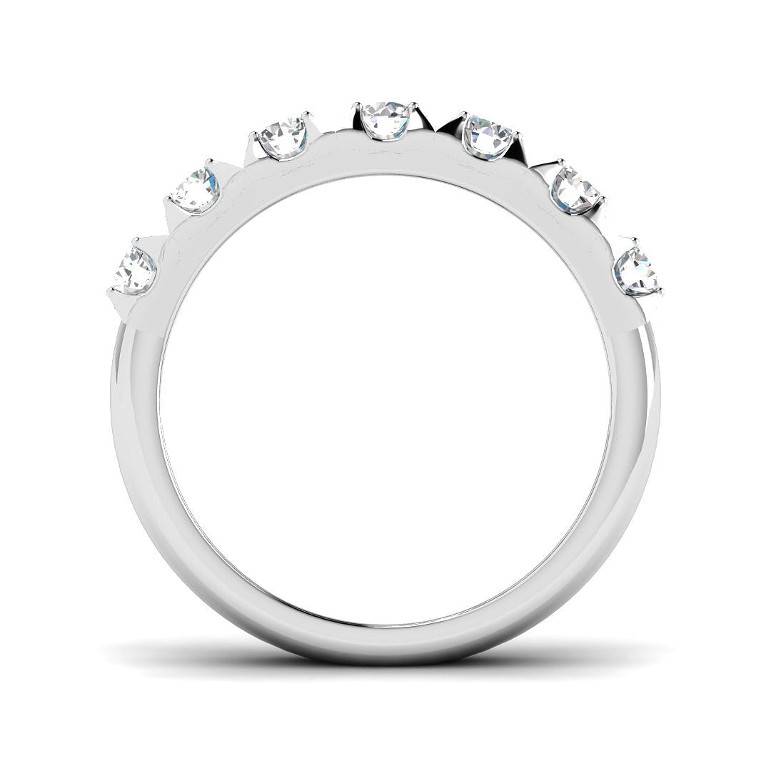 Platinum Round Diamond Ring 2