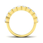 9ct Yellow Gold Emerald Cut Lab Grown Diamond Ring 2