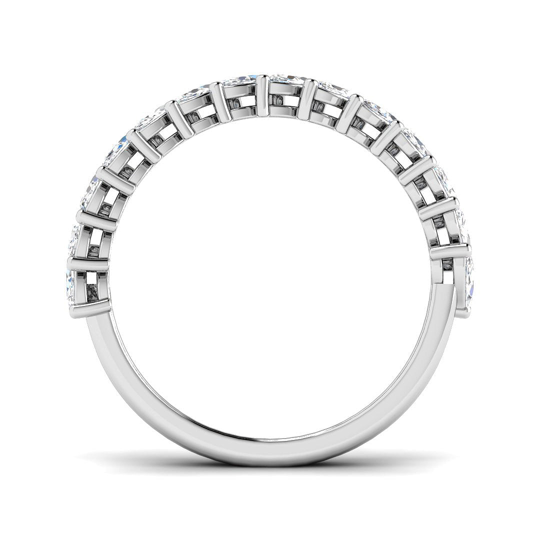 9ct White Gold Marquise Lab Grown Diamond Ring 2