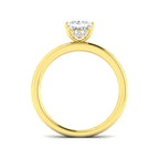 18ct Yellow Gold Princess Lab Grown Diamond Ring 2