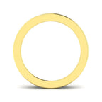 9ct Yellow Gold Round Lab Grown Diamond Ring 2