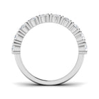 9ct White Gold Oval Lab Grown Diamond Ring 2