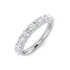 Platinum Round Lab Grown Diamond Ring 1