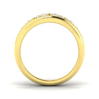 9ct Yellow Gold Round Lab Grown Diamond Ring 2