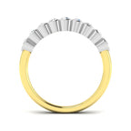 18ct Yellow Gold Round Lab Grown Diamond Ring 2