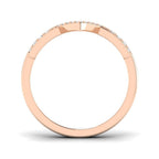 18ct Rose Gold Round Lab Grown Diamond Ring 2