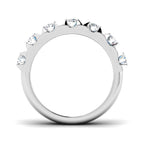 9ct White Gold Round Diamond Ring 2