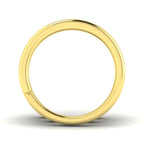 9ct Yellow Gold Round Lab Grown Diamond Ring 2