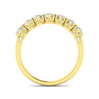 9ct Two Tone Cushion Cvd Old Cut Ring 2