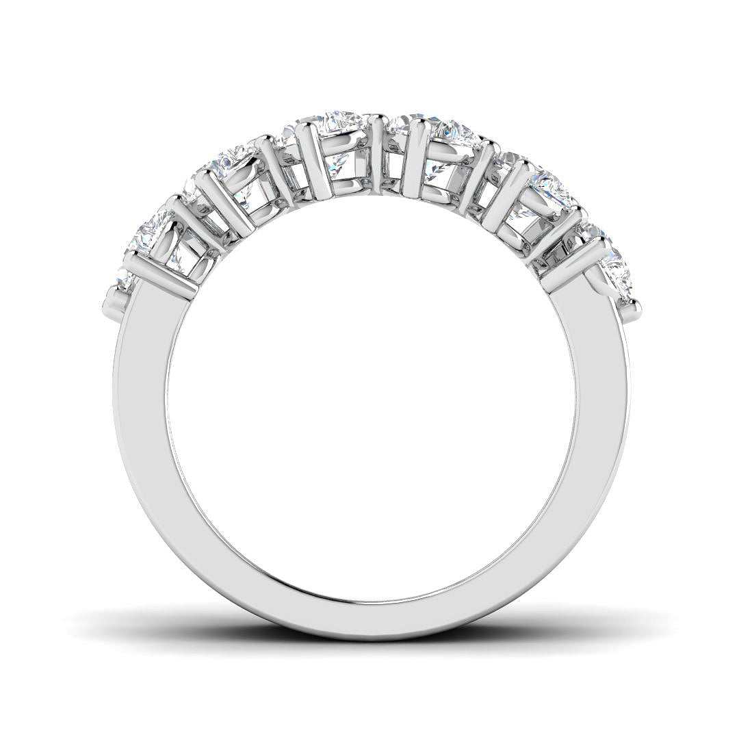 Platinum Pear Lab Grown Diamond Ring 2