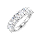 9ct White Gold Oval Lab Grown Diamond Ring 1