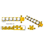 Platinum Round Lab Grown Diamond Bracelet 2