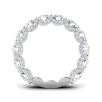 9ct White Gold Round Lab Grown Diamond Ring 2