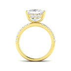 9ct Yellow Gold Princess Lab Grown Diamond Ring 2