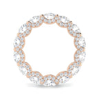 9ct Rose Gold Round Lab Grown Diamond Ring 2