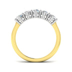 9ct Yellow Gold Round Lab Grown Diamond Ring 2