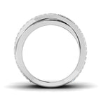9ct White Gold Round Lab Grown Diamond Ring 2