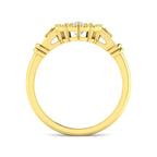9ct Yellow Gold Cushion Cvd Old Cut Ring 2