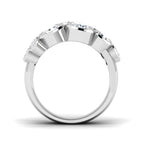 9ct White Gold Round Lab Grown Diamond Ring 2
