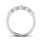 9ct White Gold Round Lab Grown Diamond Ring 2